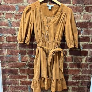 Lucky Brand Corduroy Faux Wrap Dress